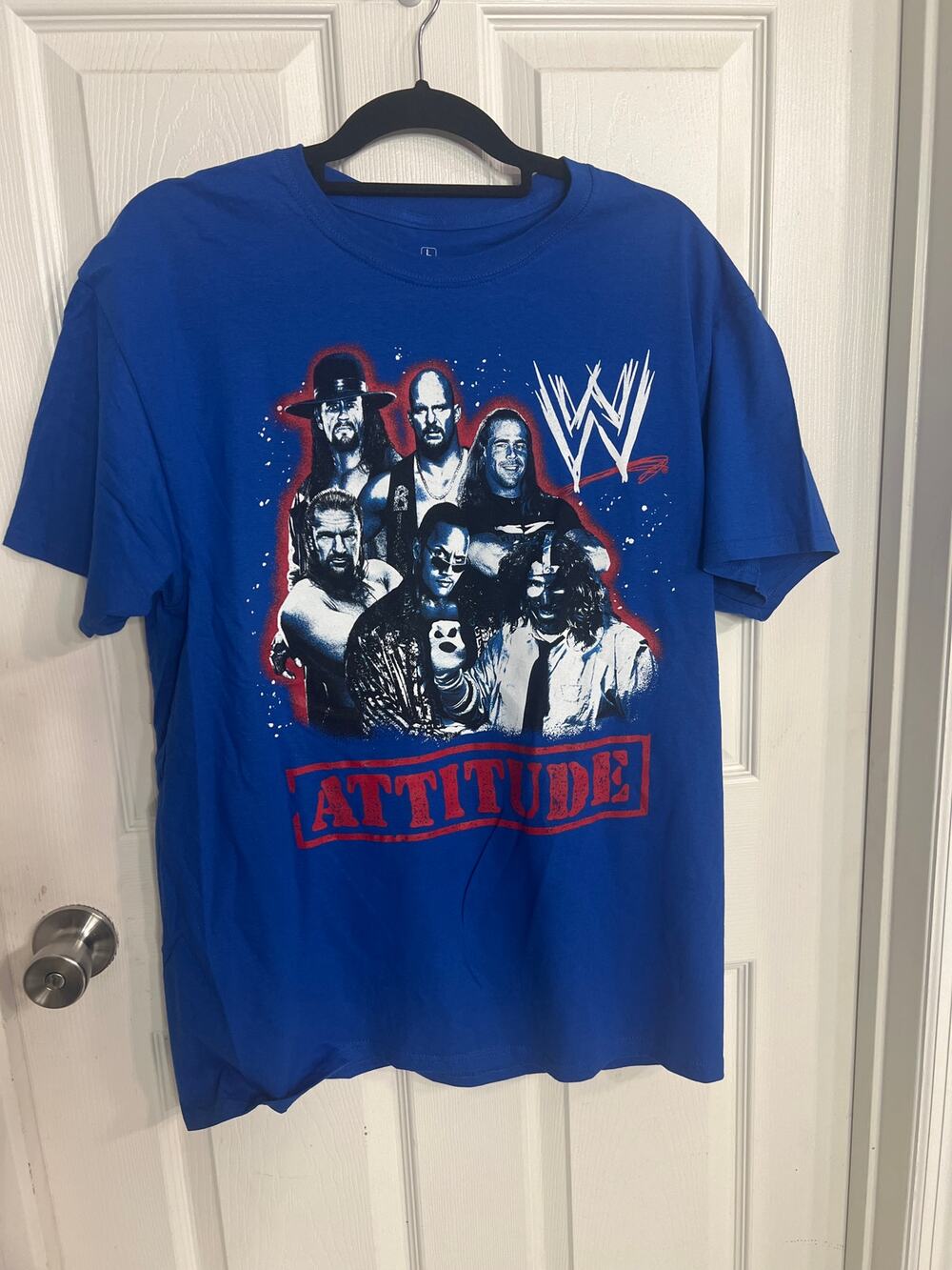 Mew WWE, T-shirt, size L attitude era Undertaker, stone cold and more